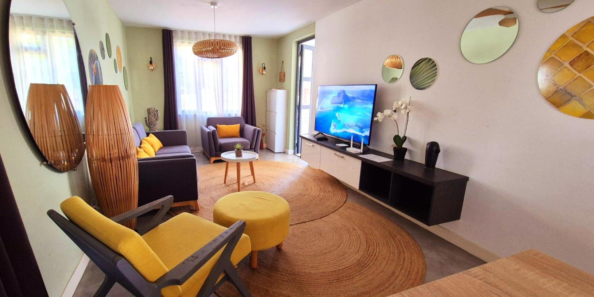 Sweet Beach Apt-Pool, Terrace, Ground Floor, Few Steps From Beach! Flic-en-Flacq Екстериор снимка